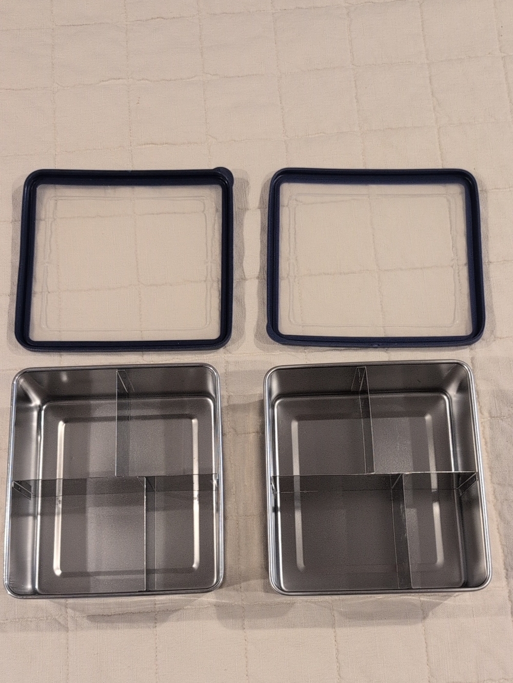 Pottery Barn Kids Stainless Steel Bento Lunchboxes